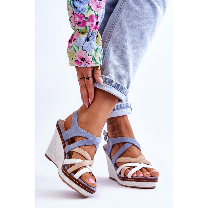 Ékszandál csíkokkal Kék Ellen 2 Ékszandál csíkokkal Kék Ellen 2