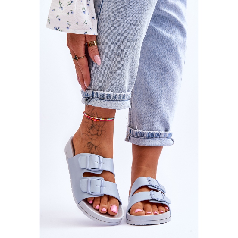 PS1 Női kék Vertigo Platform papucs 1