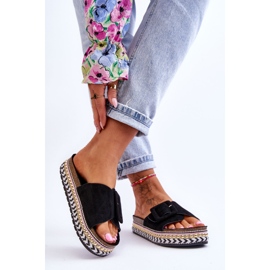 PS1 Női szandál Díszített Platformon Fekete Joyce 2