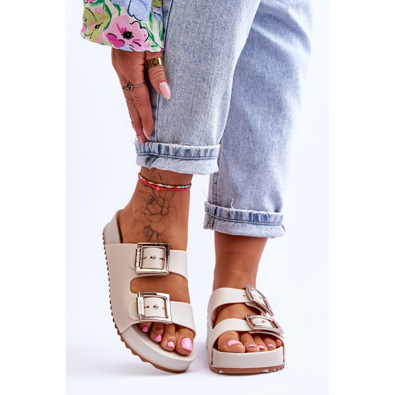 Női ZAXY HH285149 Sima papucs Világos bézs 1