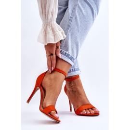 Orange Liberty magassarkú szandál narancssárga 2