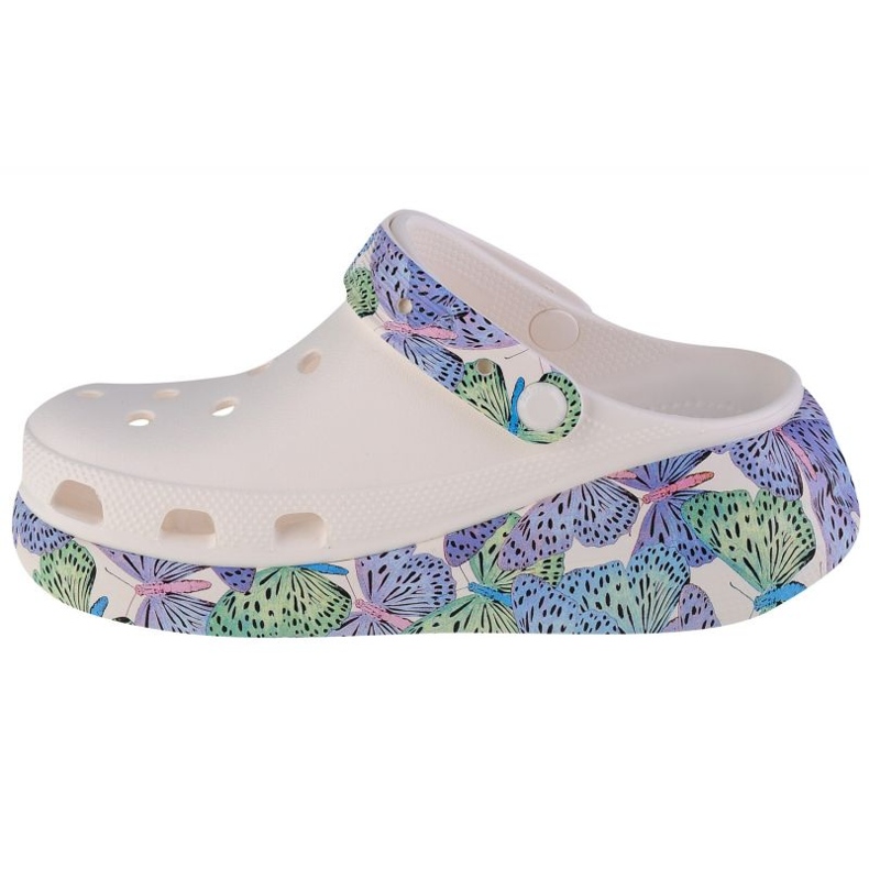 Clumps Crocs Classic Crush Butterfly szandál W 208258-94S fehér 1