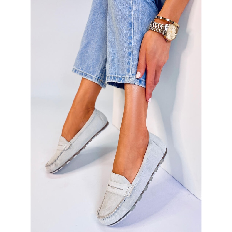 BM Anaya Grey velúr naplopók nőknek szürke 2