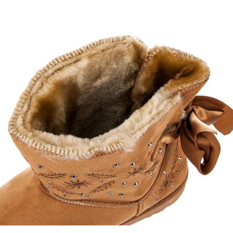 Kylie Velúr hócsizma barna 1