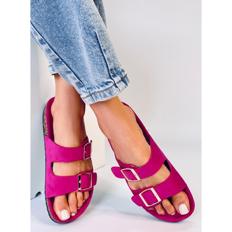 BM Byrd Fuchsia parafa papucs rózsaszín 2 BM Byrd Fuchsia parafa papucs rózsaszín 2