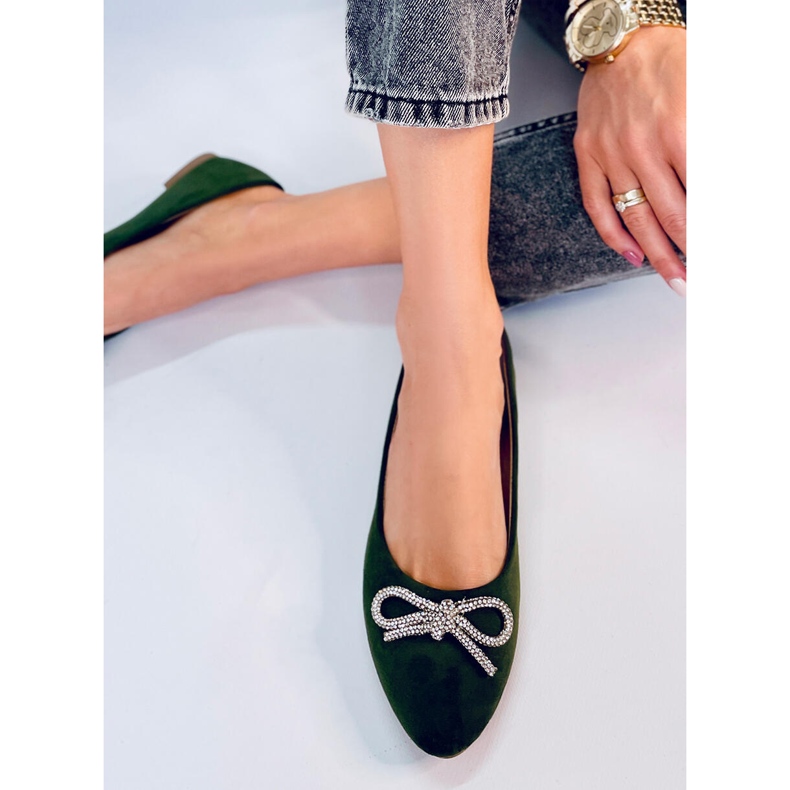 Batten zöld mandula lábujj balerinák 2