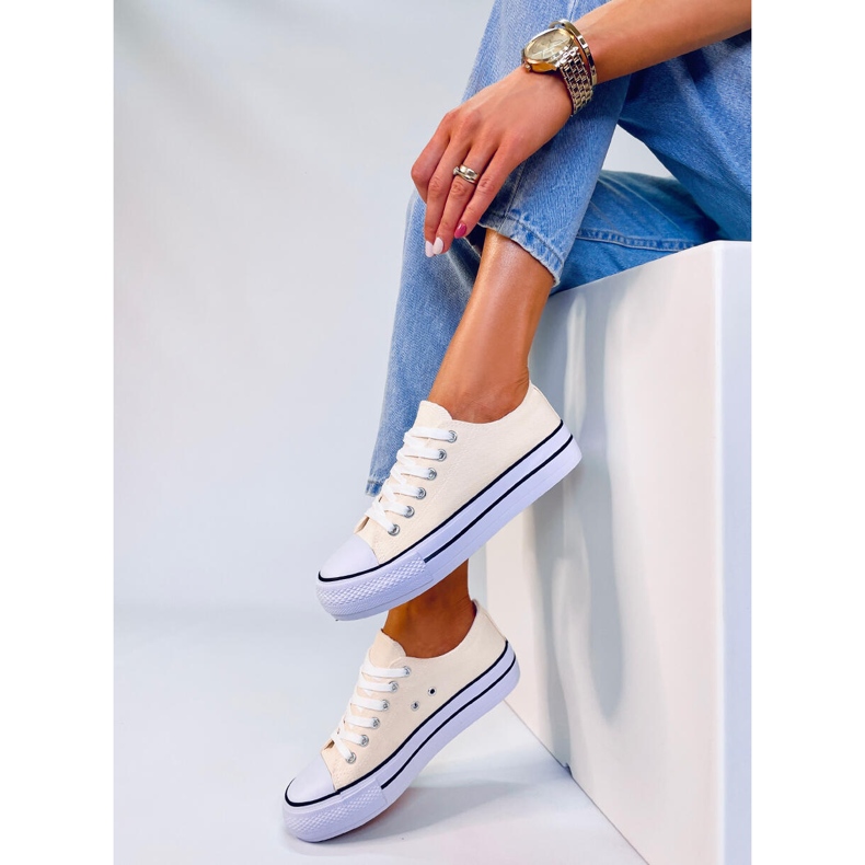 BM Fargis Beige klasszikus női tornacipő bézs 2