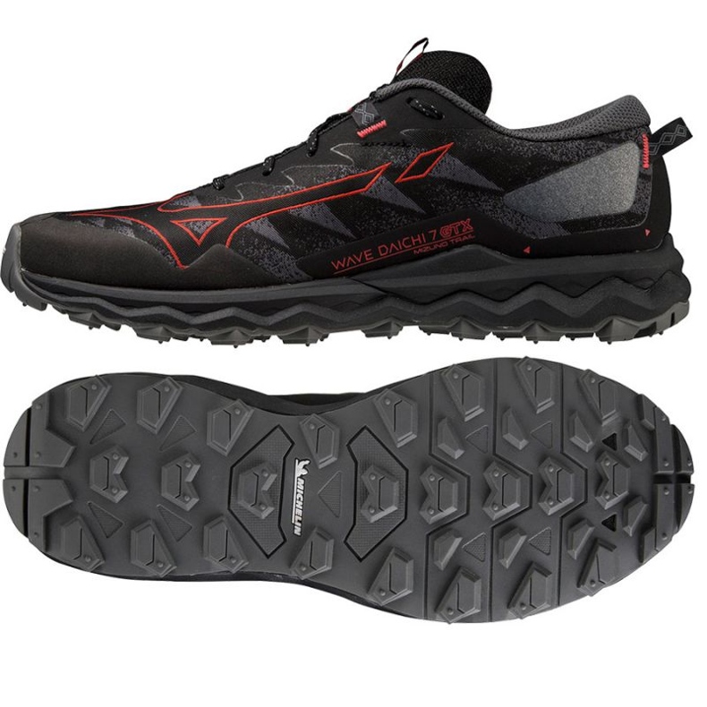 Futócipő Mizuno Wave Daichi J1GJ225601 GORE-TEX fekete 1