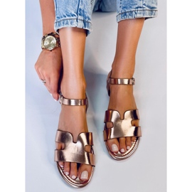 Forney Champagne női szandál aranysárga 1