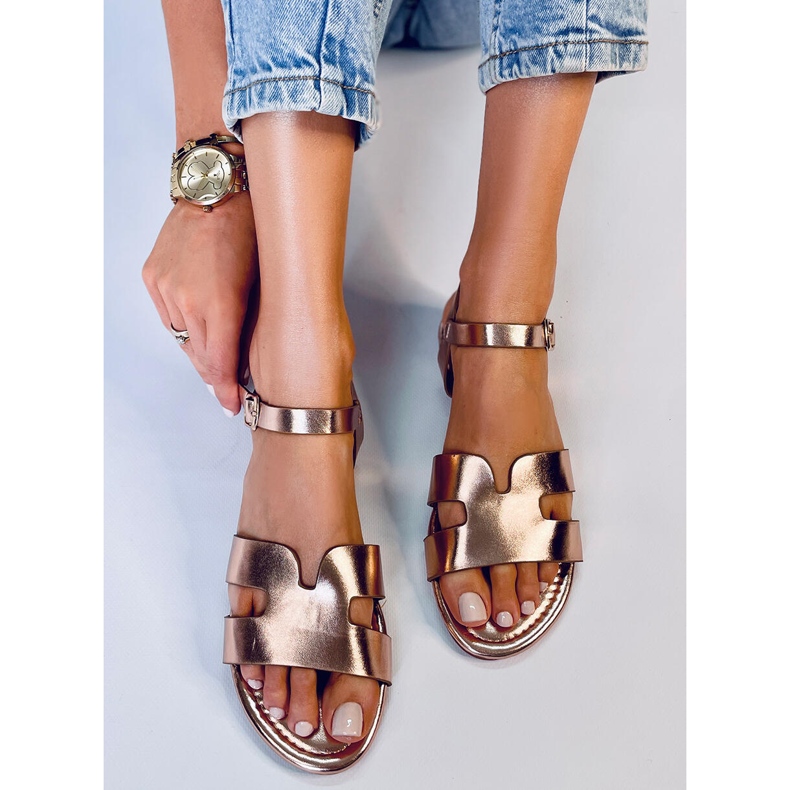 Forney Champagne női szandál aranysárga 1