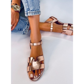 Forney Champagne női szandál aranysárga 2