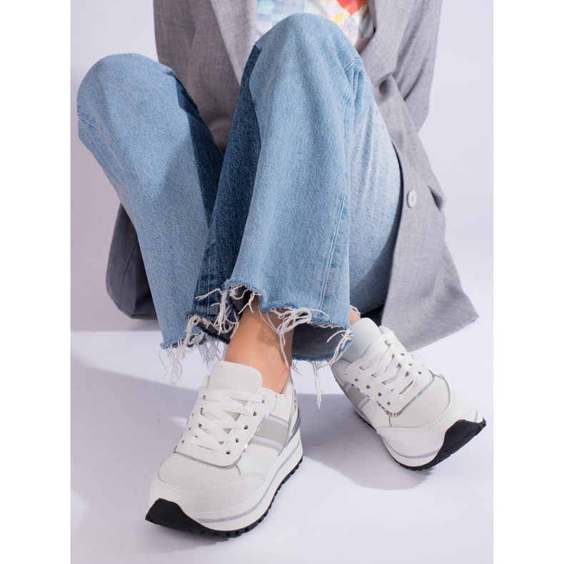 Női fehér Shelovet női tornacipő 1