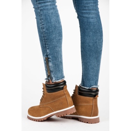 Mckeylor Bőr csapdázók barna 1