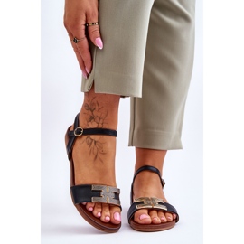 Női szandál S.Barski KV-5541-37 Fekete 1