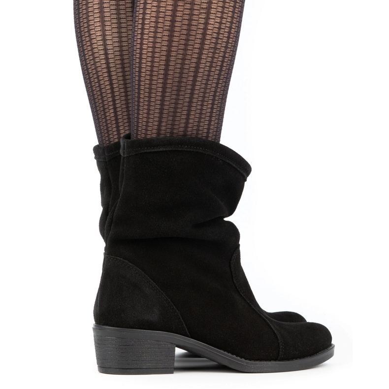 Olivier Fekete Mona magas sarkú cipő 1