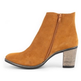 Olivier Magas sarkú Sara Rude csizma narancs 1