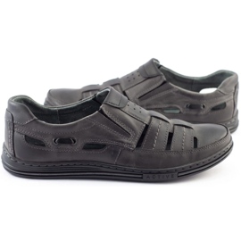 Polbut Férfi áttört cipő 06 nyári nyári szürke 2