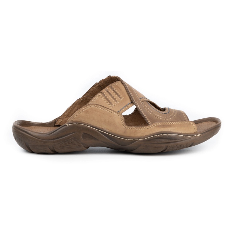 Mario Pala Férfi barna papucs 400 1