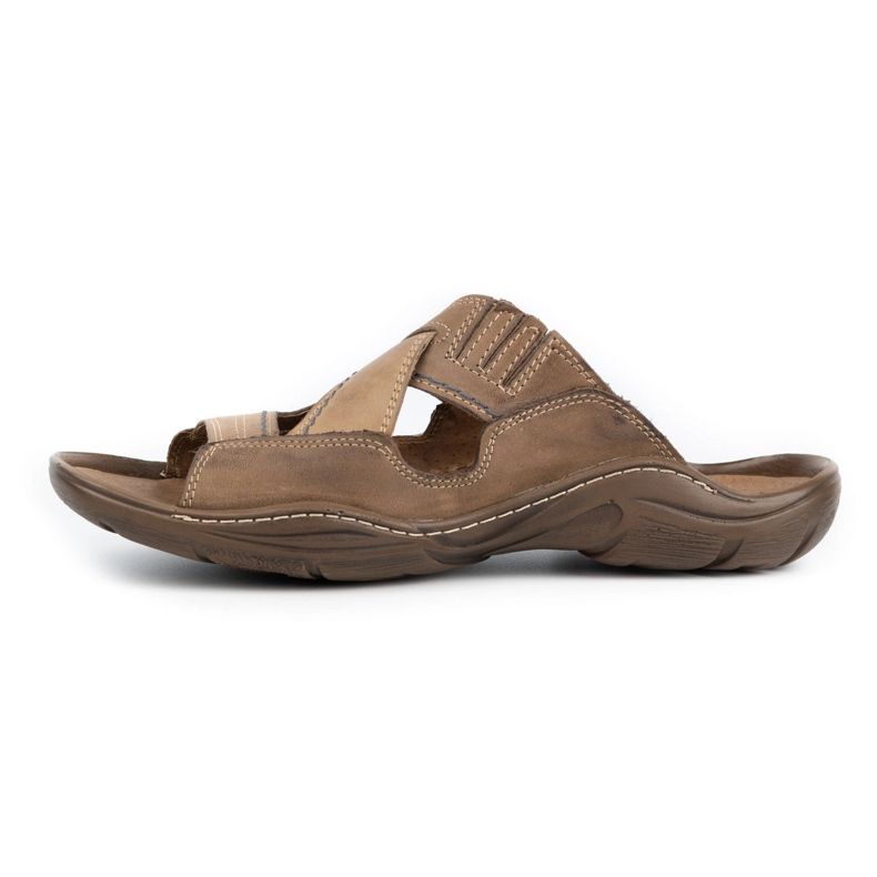 Mario Pala Férfi barna papucs 400 2