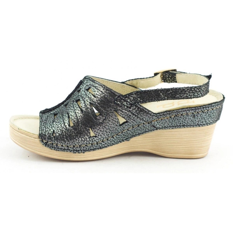 Dolce Pietro Ék szandál 2216 fekete 1