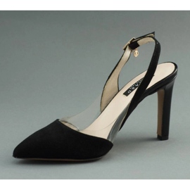 Lizard Fekete szandál magas sarkon 04765 1