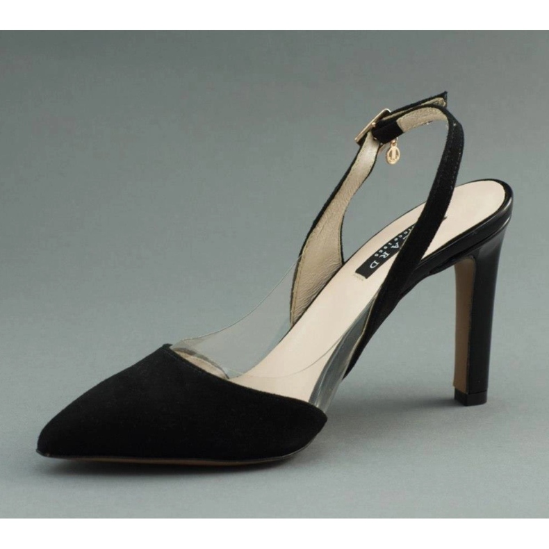 Lizard Fekete szandál magas sarkon 04765 1