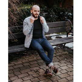 Olivier Férfi téli csizma hócsizma 120 barna 2