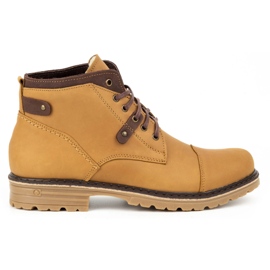 Polbut C15 piros férfi téli cipő narancs 1