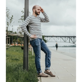 Polbut Férfi bőr cipők 2105P olíva zöld 1 Polbut Férfi bőr cipők 2105P olíva zöld 1