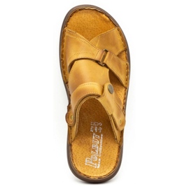 Polbut Férfi papucs 024 piros narancs 2