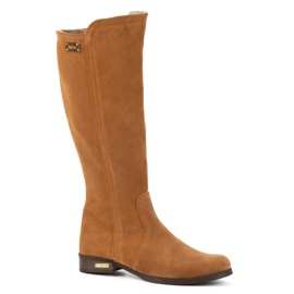 Olivier Divatos csizma Klara piros narancs 1