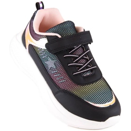 Tépőzáras sportcipő Miss EVE422 fekete 1