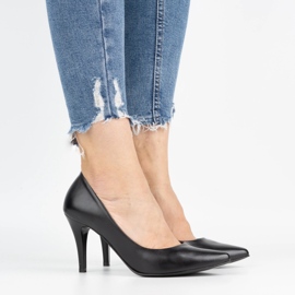 Ivbut Lengyel női magassarkú pumpák 744IV fekete 1