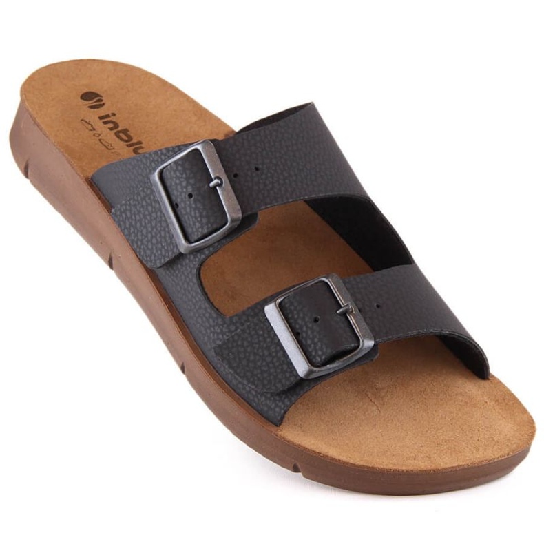 Kényelmes Inblu M CM000028-014 papucs fekete 1