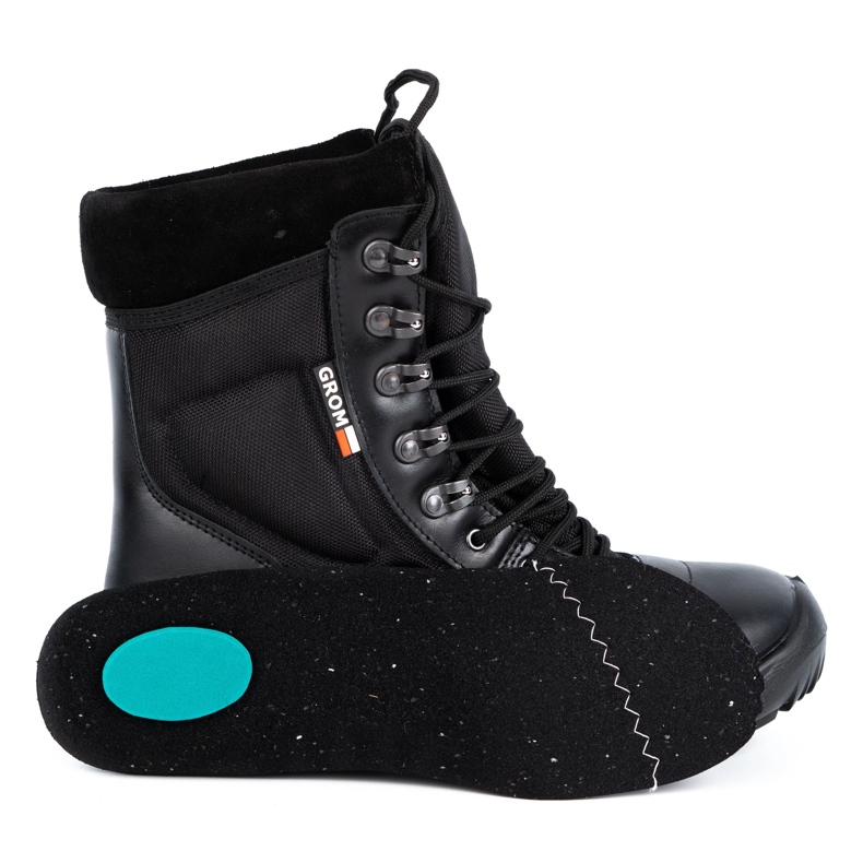 Olivier Katonai taktikai csizma védelmet nyújt Grom 1138 fekete 1 Olivier Katonai taktikai csizma védelmet nyújt Grom 1138 fekete 1