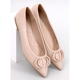 Falana Khaki mandula lábujj balett lapok bézs 1