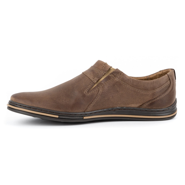 Polbut Férfi Brogues, Bőr 362 Barna 1