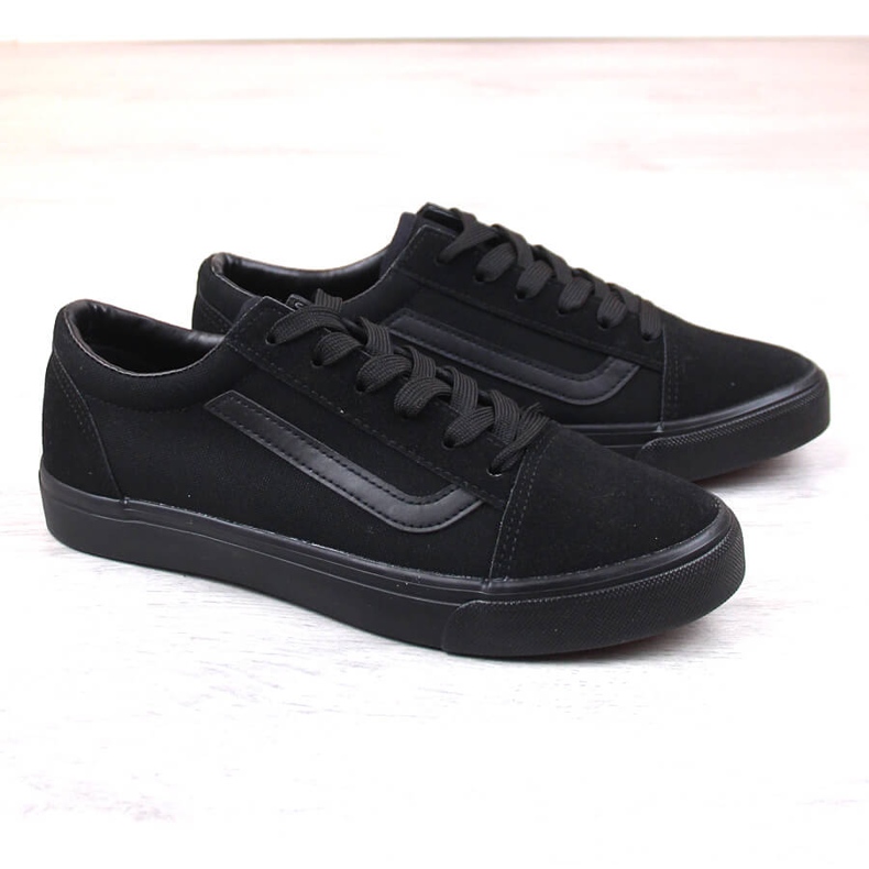 Atletico fekete textil alacsony tornacipő 1