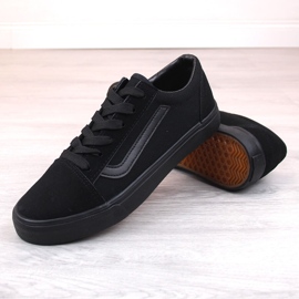 Atletico fekete textil alacsony tornacipő 8