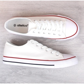 Férfi fehér Atletico tornacipő alacsony tornacipő 2