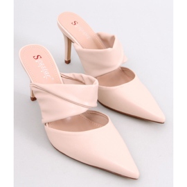 Charisse Beige tűsarkú szandál bézs 1