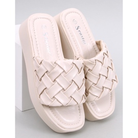 BM Inaba Beige ékszandál bézs 1