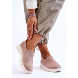 Női Adiora Pink Slip-On Textil tornacipő rózsaszín 2