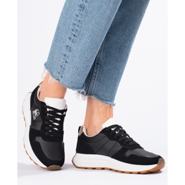 W. Potocki Vastag talpú tornacipő Potocki fekete 1 W. Potocki Vastag talpú tornacipő Potocki fekete 1