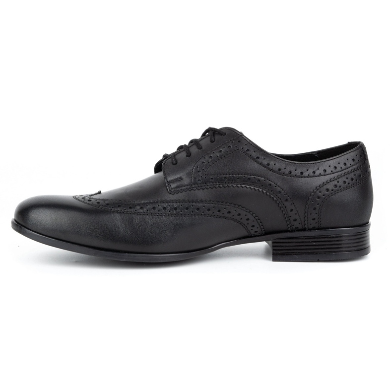 Olivier Hivatalos cipő Black brogues fekete 1