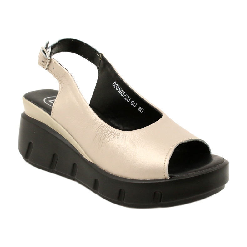 Wedge Sandals Gold Filippo DS3595/23 GO aranysárga 1
