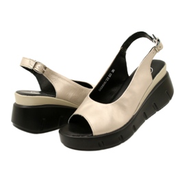 Wedge Sandals Gold Filippo DS3595/23 GO aranysárga 4 Wedge Sandals Gold Filippo DS3595/23 GO aranysárga 4