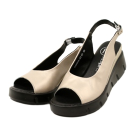 Wedge Sandals Gold Filippo DS3595/23 GO aranysárga 3 Wedge Sandals Gold Filippo DS3595/23 GO aranysárga 3