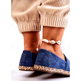 Klasszikus Espadrilles Big Star JJ274902 Kék 4