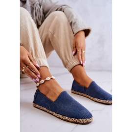 Klasszikus Espadrilles Big Star JJ274902 Kék 5